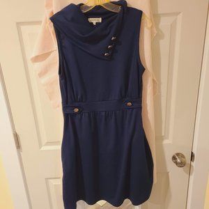 Navy Modcloth dress